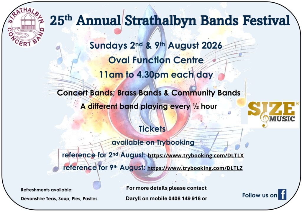 2026 Strath Band Festival Program