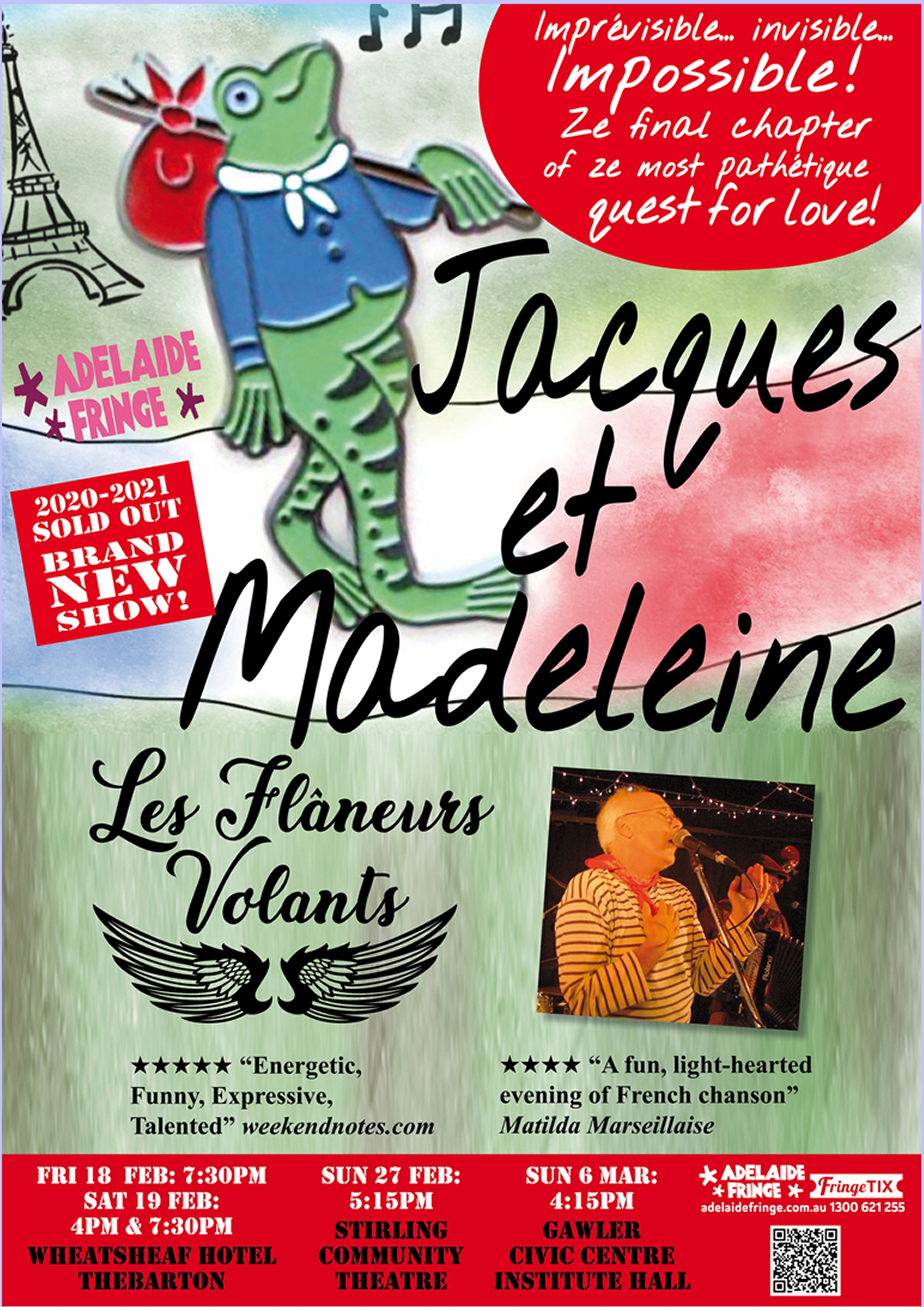 Jacques et Madeleine - Les Flâneurs Volants
