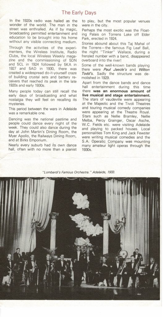 Radio Show of 1932 program page 3